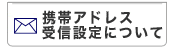 携帯アドレス受信設定について