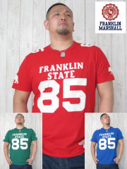 （大きいサイズ）ＦＲＡＮＫＬＩＮ＆ＭＡＳＨＡＬＬ（フランクリンアンドマーシャル）「ＳＴＡＴＥ　８５－Ｂ」ＴＥＥ